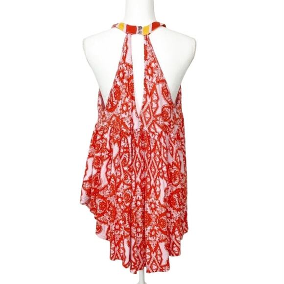 Free People Mimi Linen Blend Sleeveless Flowy Tank Top XS NWT - Picture 3 of 7